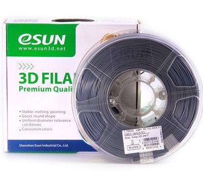 Buy eSun ABS+ 3D Filament 1.75mm 1kg - Grey online