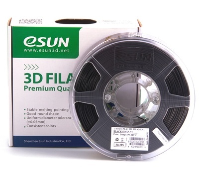 Buy eSun PLA+ 3D Filament 1.75mm 1kg - Black online