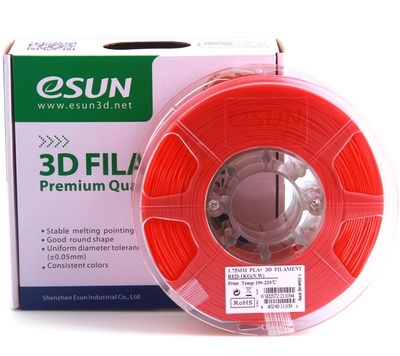 Buy eSun PLA+ 3D Filament 1.75mm 1kg - Red online