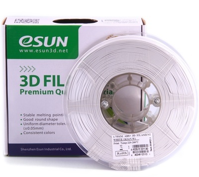 Buy eSun ABS+ 3D Filament 1.75mm 1kg - White online