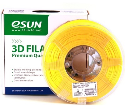Buy eSun ABS+ 3D Filament 1.75mm 1kg - Yellow online
